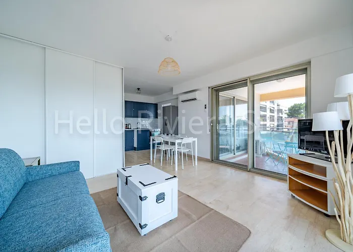Apartmán 2p Front De Mer, Parking, Climatisation Cagnes-sur-Mer