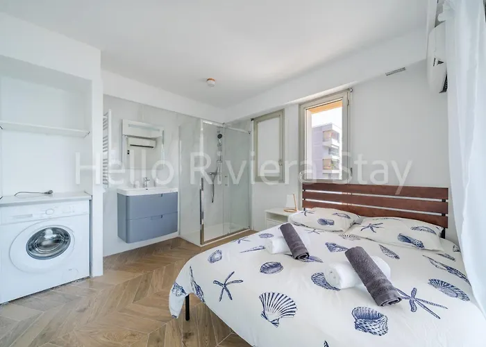 2p Front De Mer, Parking, Climatisation Apartmán Cagnes-sur-Mer